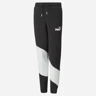 Spodnie i spodenki dla chłopców - Sportowe spodnie dla chłopca Puma PUMA POWER CAT 67523701 152 cm Czarny/Biały (4065453400070) - miniaturka - grafika 1