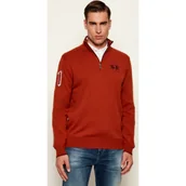 Swetry męskie - La Martina Wełniany sweter | Regular Fit - miniaturka - grafika 1