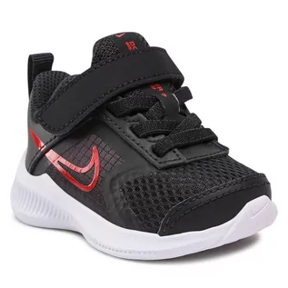 Buty dla chłopców - Buty NIKE - Downshifter 11 (TDV) CZ3967 005 Black/University Red - grafika 1