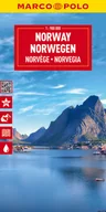 Mapy i plansze edukacyjne - Norwegia. Mapa drogowa. 1:900 000 - miniaturka - grafika 1