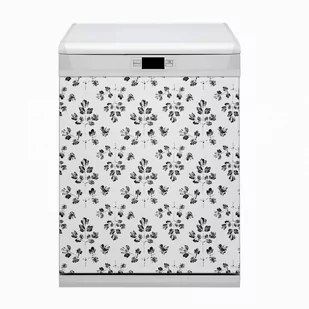 Ozdobna osłona zmywarki Czarno biały wzór 60x80 - Dekoracje domu - miniaturka - grafika 1
