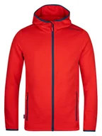 Odzież trekkingowa męska - Westfjord Kurtka polarowa "Skardsvik" w kolorze czerwonym - miniaturka - grafika 1