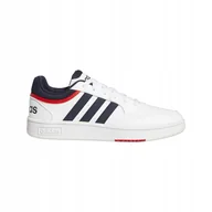 Buty sportowe męskie - Buty Męskie Adidas Hoops 3.0 GY5427 Classic Vintage White - miniaturka - grafika 1