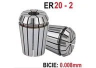 Tuleje - Tulejka zaciskowa ER20 FI 2mm Bicie 0,008mm CNC Professional - miniaturka - grafika 1
