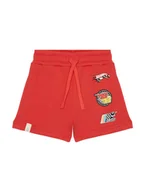 Spodenki damskie - United Colors Of Benetton Szorty sportowe 3J68G901O Czerwony Regular Fit - miniaturka - grafika 1