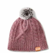 Akcesoria jeździeckie - Ariat Czapka zimowa ENTWINE - wild ginger heather - miniaturka - grafika 1