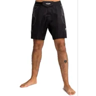 Spodnie sportowe męskie - Venum Nexus Fightshorts MMA Spodenki Treningowe Black/Silver - miniaturka - grafika 1