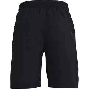 Spodenki krótkie chłopięce Under Armour Woven Shorts - Spodnie i spodenki dla dziewczynek - miniaturka - grafika 2