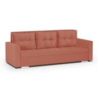 Sofy i kanapy - Kanapa sofa 3 os z funkcją spania sprężyny bonell FOLLER czerwona - miniaturka - grafika 1