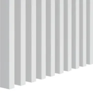 Panele ścienne i boazeria - Elior Lamele ścienne 15 szt. biały mat H4-R67 - miniaturka - grafika 1