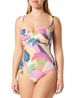 Stroje kąpielowe - Triumph Damski kostium kąpielowy Summer Allure OPD, Pink - Light Combination, 38 / F - miniaturka - grafika 1
