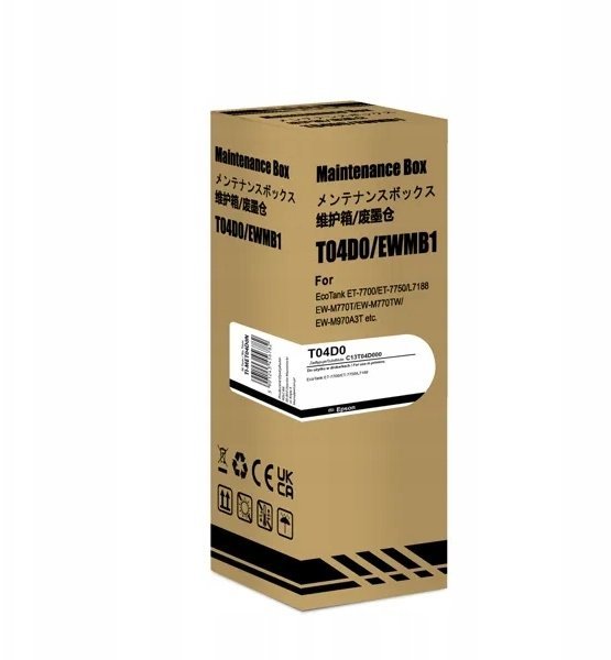 Tusz Tiom Pojemnik na zuÅ¼yty tusz Tiom do Epson T04D0 C13T04D000 TI-MET04D0N