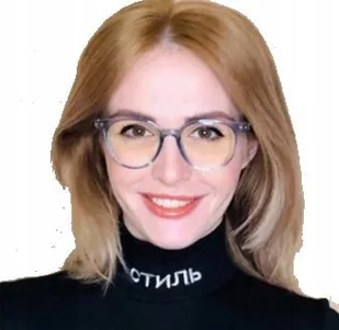 Okulary kujonki korekcyjne minusy kocie jasno niebieskie -1 - Okulary korekcyjne, oprawki, szkła - miniaturka - grafika 1