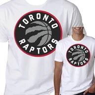 Koszulki męskie - T-Shirt KOSZULKA TORONTO RAPTORS PREZENT L 0490 - miniaturka - grafika 1