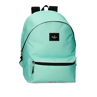 Pepe Jeans Aris Plecak na laptopa Podwójna komora Zielony 31x44x15 cms Poliester 20,46L, Zielony, Talla única, dwukomorowy plecak na laptopa - Torby na laptopy - miniaturka - grafika 1