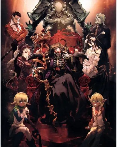 Plakat Anime Manga Overlord ovld_013 A2 (custom)