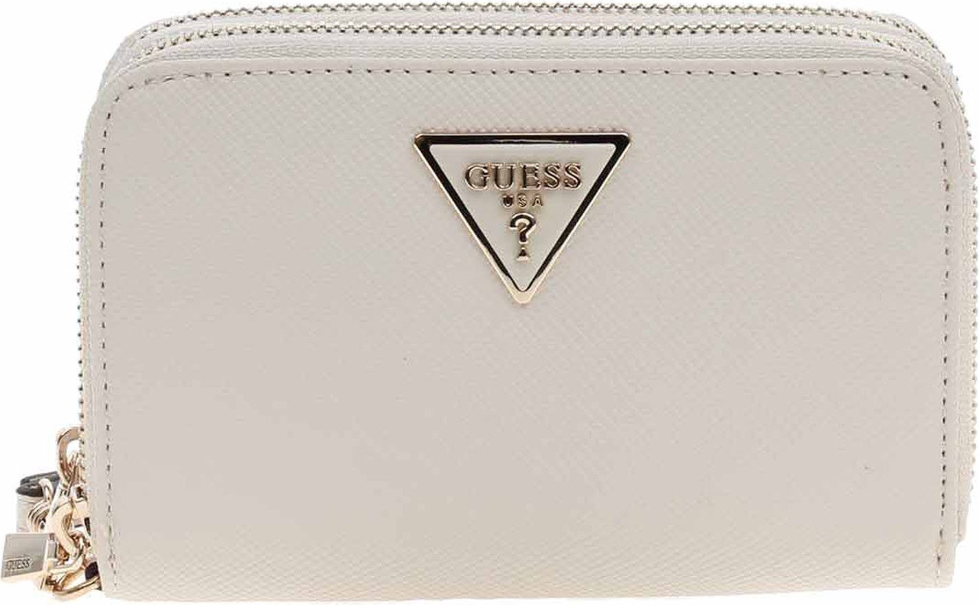 Portfel damski GUESS JEANS Beige Kolor: beżowy, Rozmiar: UNI