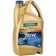 Oleje przekładniowe - Ravenol MTF-4 Olej Przekładniowy Sae 70W 4L 1221113-004-01-999 - miniaturka - grafika 1