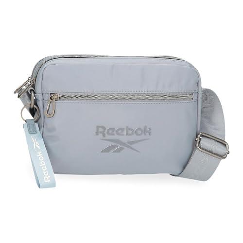 Reebok Annabel Joumma Bags Torby na ramię damskie Torby na ramię Niebieski Wykonane z poliestru i PU, Niebieski, podwójna torba na ramię