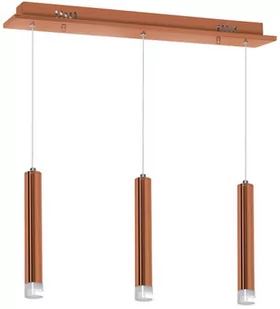 Milagro COPPER lampa wisząca LED 15W 985 - Lampy sufitowe - miniaturka - grafika 1