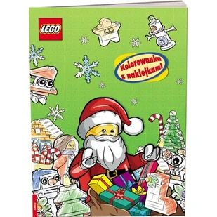 LEGO Iconic. Kolorowanka z naklejkami - Kolorowanki, wyklejanki - miniaturka - grafika 2