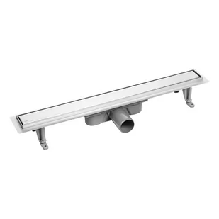 Laveo Basso odpływ liniowy 80 cm ruszt odwracalny stal COB280D - Odpływy liniowe - miniaturka - grafika 1