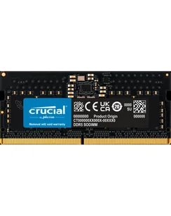 crucial DDR5 SODIMM 8GB/5600 CL46 16Gbit Tray CT8G56C46S5T - Pamięci RAM - miniaturka - grafika 1