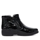 Botki damskie - Botki Caprice 9-25460-45 Czarny - miniaturka - grafika 1