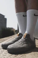 Trampki męskie - Trampki Męskie Big Star Zamszowe Szare EE174365 - miniaturka - grafika 1