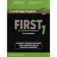 Materiały pomocnicze dla uczniów - Cambridge English First 1 for Revised Exam from 2015 Student's Book with Answers - Cambridge University Press - miniaturka - grafika 1