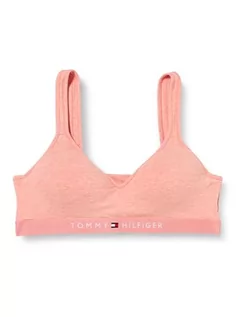 Biustonosze - Tommy Hilfiger Biustonosze damskie typu bralette (rozmiary dodatkowe), Flora różowy wrzos, S - grafika 1