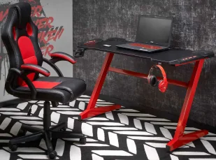 Zestaw gamingowe biurko z krzesłem dla chłopca S3-B92 - Biurka gamingowe - miniaturka - grafika 1