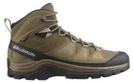 Buty trekkingowe damskie - Buty Salomon Quest Rove GTX Kangaroo - miniaturka - grafika 1