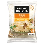 Dania mrożone - Proste Historie Pierogi z grzybami 450 g (16 sztuk) - miniaturka - grafika 1