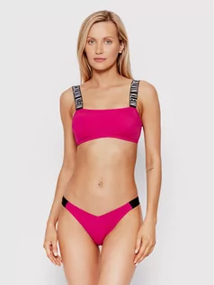Stroje kąpielowe - Calvin Klein Swimwear Góra od bikini KW0KW01838 Różowy - grafika 1