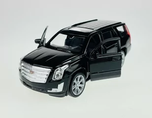 Welly 2017 Cadillac Escalade Czarny 1:34 Samochód Nowy Metalowy Model - Samochody i pojazdy dla dzieci - miniaturka - grafika 1