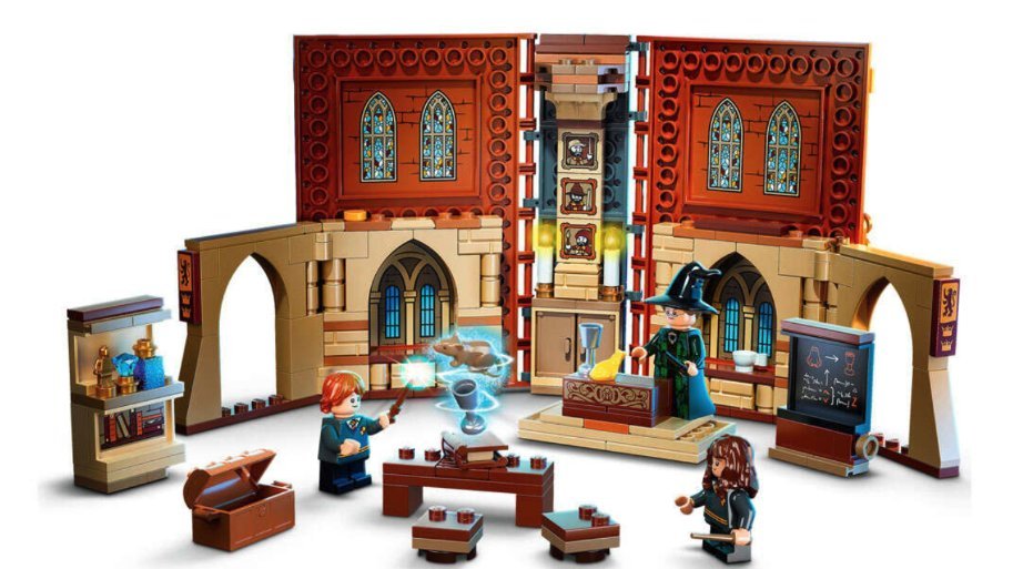 Zestaw Klocków Konstrukcyjnych Harry Potter Sala Magii 241 Elementów Klocki Do Budowania