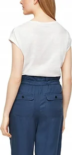 s. Oliver t-shirt damski kremowy XXL/44 - Koszulki i topy damskie - miniaturka - grafika 1