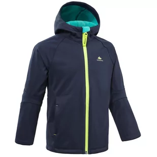 Kurtka turystyczna dla dzieci softshell Quechua MH 550 - Odzież trekkingowa dziecięca - miniaturka - grafika 1