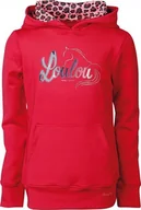 Kurtki jeździeckie - Bluza Harry's Horse Antalya SS22 młodzieżowa czerwona, rozmiar: 164 - miniaturka - grafika 1
