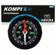 Kompasy - MAVURA KOMPIX Kompas Mini Outdoor Kompas Marszowy Kompas Samochodowy Kieszonkowy Kompas Rowerowy - miniaturka - grafika 1
