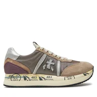 Sneakersy damskie - Sneakersy Premiata Conny 6979 Brązowy - miniaturka - grafika 1