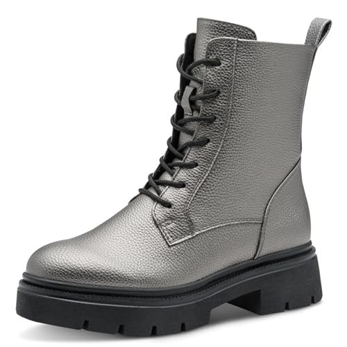 Marco Tozzi Damskie 2-25246-45 modne kozaki, Pewter, 38 EU, Pewter, 38 EU