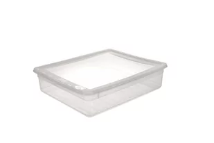 OKT, Basixx, Pojemnik z pokrywą, transparentny, 9 l - Pudła i pojemniki do przechowywania - miniaturka - grafika 1