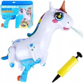 Zabawki i gry sportowe - Pistolet na wodę dmuchany jednorożec - miniaturka - grafika 1