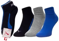Skarpetki damskie - Puma  Skarpety Skarpetki Stopki 3 Pary 907952 03 43-46 - miniaturka - grafika 1