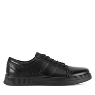 Sneakersy męskie - Sneakersy Sergio Bardi MF1648-1Z Czarny - miniaturka - grafika 1