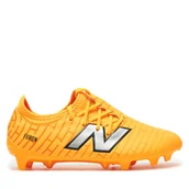 Piłka nożna - Buty do piłki nożnej New Balance Furon Dispatch Junior Fg V7+ SJF3FZ75 Żółty - miniaturka - grafika 1