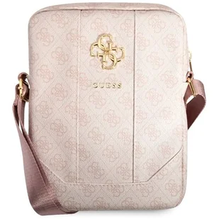 Guess Torba GUTB10G4GFPI 10" różowa pink 4G Big Metal Logo - Torby na laptopy - miniaturka - grafika 1