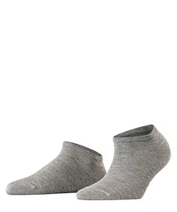 FALKE Sneakersy Shiny damskie czarno-niebieskie, wiele innych kolorów, wzmocnione skarpety do sneakersów, bez wzoru, oddychające, cienkie, z brokatem, 1 para, szary (Fume 3355)., 35-38 EU - Skarpetki damskie - miniaturka - grafika 1